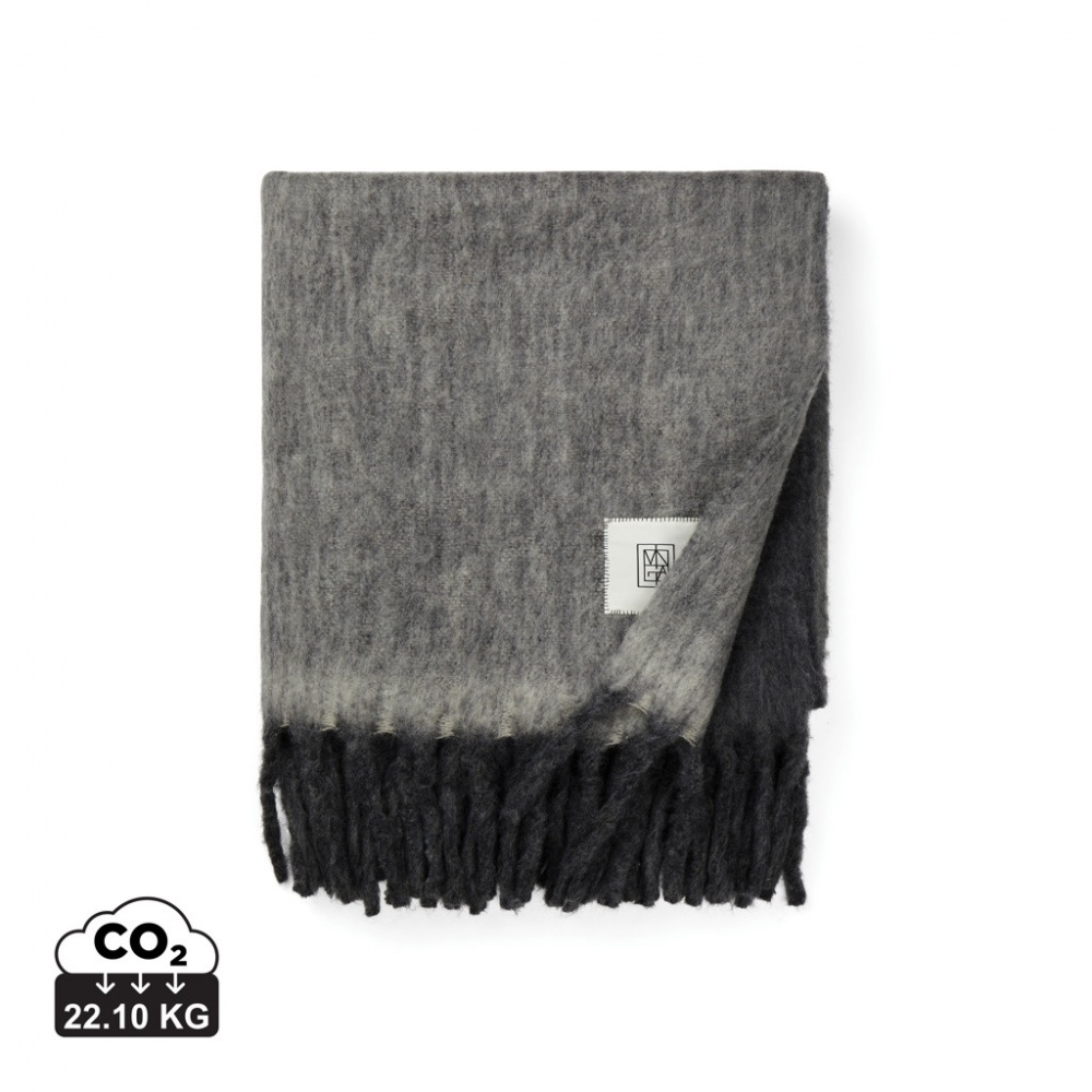 Logo trade promotional items picture of: Vinga Saletto wool blend blanket