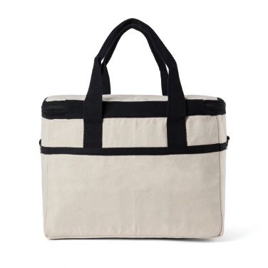 Logo trade promotional giveaways image of: VINGA Volonne AWARE™ recycled canvas cooler basket