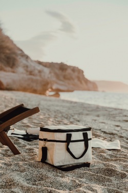 Logo trade promotional giveaway photo of: VINGA Volonne AWARE™ recycled canvas cooler basket