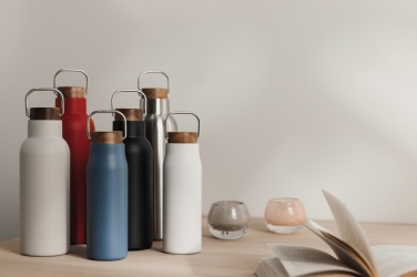 Logo trade promotional gift photo of: VINGA Ciro RCS recycled vacuum bottle 580ml