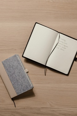Logotrade promotional products photo of: VINGA Albon GRS recycled felt notebook