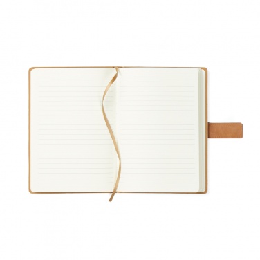 Logo trade promotional gifts picture of: VINGA Bosler RCS recycled paper notebook