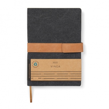 Logo trade promotional items picture of: VINGA Bosler RCS recycled paper notebook