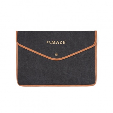 Logotrade promotional giveaways photo of: VINGA Bosler GRS recycled canvas 16" laptop sleeve