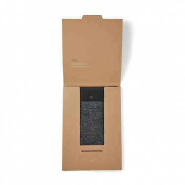 Logo trade promotional items picture of: VINGA Albon GRS recycled felt 15" laptop sleeve