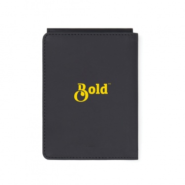 Logo trade advertising product photo of: VINGA Baltimore RCS recycled polyester RFID passport cover