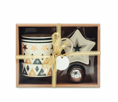 Logotrade promotional merchandise photo of: Mug mini plate filter in box