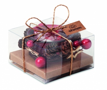 Logotrade promotional giveaway image of: Christmas candle holder