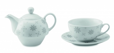Logo trade promotional merchandise image of: Christmas tea set