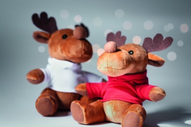 Logotrade corporate gift picture of: Plush reindeer with hoodie