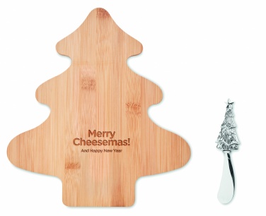 Logotrade promotional gift picture of: Cheese board set in bamboo Essen
