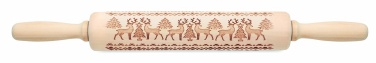 Logotrade corporate gifts photo of: Christmas pastry wooden rolling
