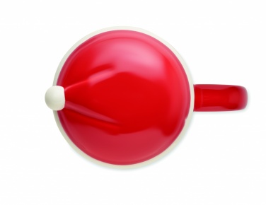 Logo trade corporate gifts image of: Ceramic mug with lid 370 ml