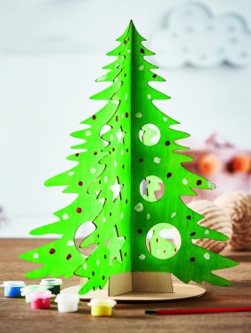 Logo trade corporate gift photo of: DIY wooden Christmas tree