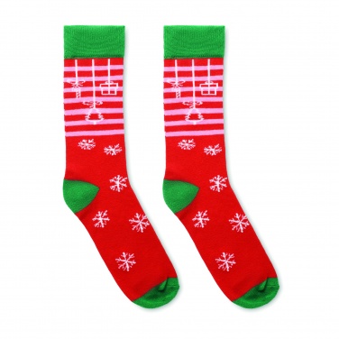 Logotrade promotional merchandise picture of: Pair of Christmas socks M