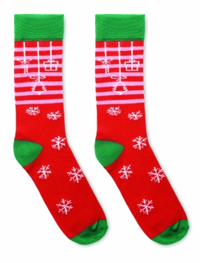 Logotrade promotional item picture of: Pair of Christmas socks L
