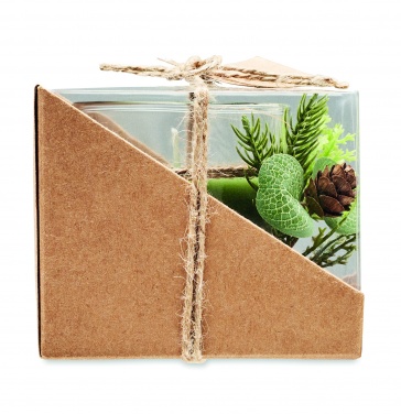 Logo trade corporate gifts picture of: Christmas candle holder