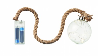 Logotrade corporate gift picture of: Glass bauble LED light