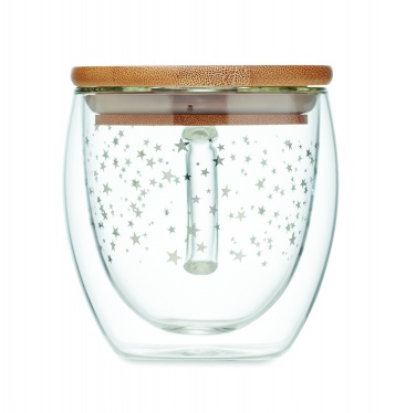 Logo trade promotional gift photo of: Double wall borosilicate mug