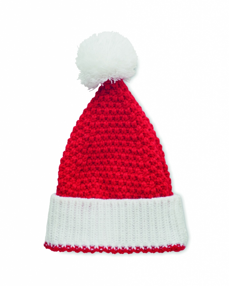 Logo trade promotional item photo of: Christmas knitted beanie
