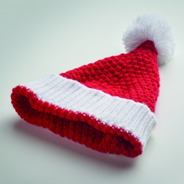 Logo trade promotional giveaway photo of: Christmas knitted beanie