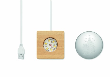 Logo trade promotional merchandise picture of: Christmas LED crystal ball