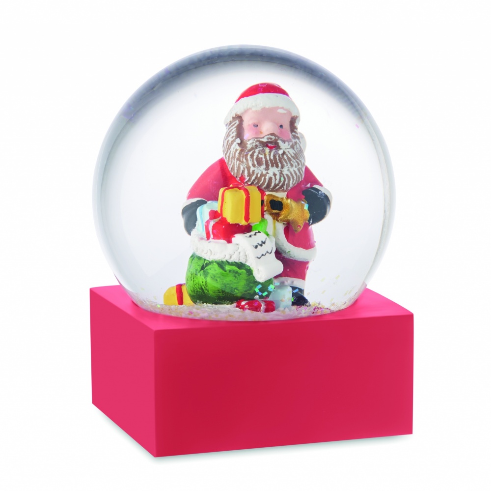 Logotrade promotional gift picture of: Snow ball glass ornament