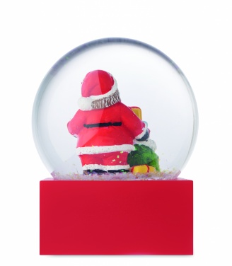Logo trade corporate gift photo of: Snow ball glass ornament