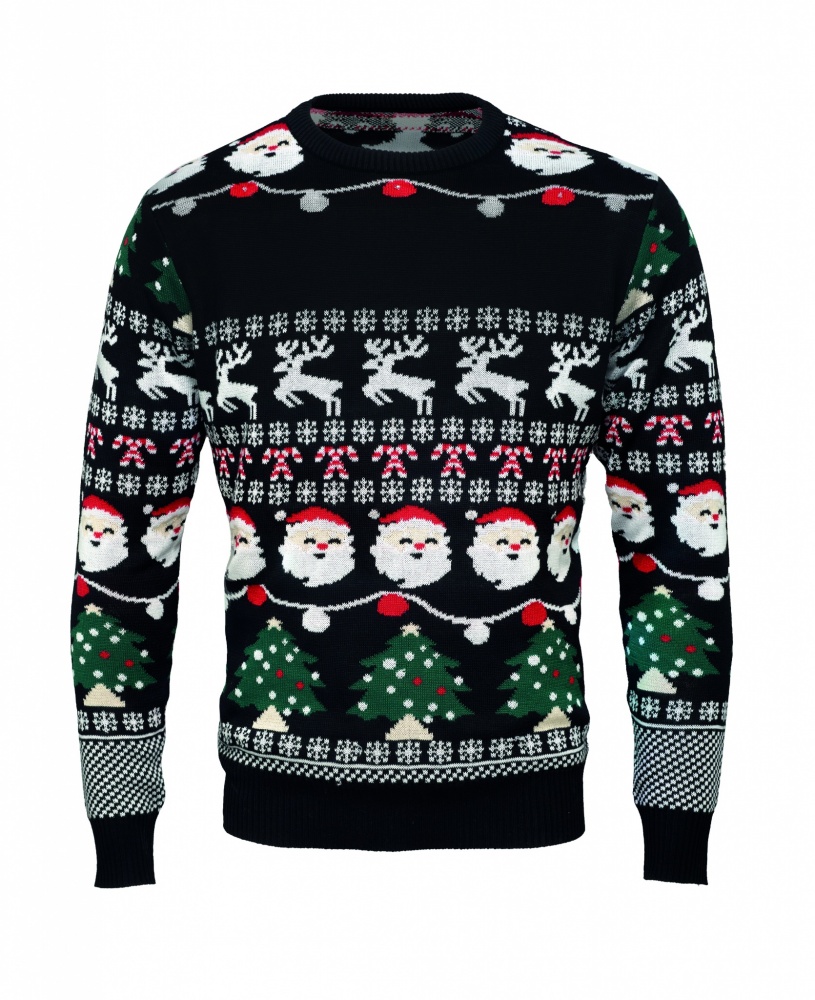 Logo trade advertising products image of: Christmas LED sweater L/XL