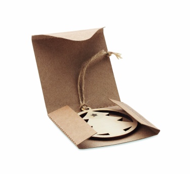 Logo trade promotional giveaways picture of: Wooden tree shape hanger