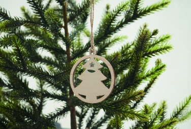 Logotrade advertising product image of: Wooden tree shape hanger