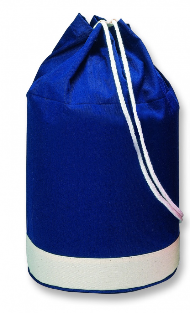 Logo trade promotional items image of: Cotton duffle bag bicolour