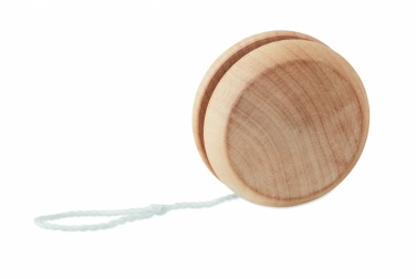 Logo trade corporate gifts image of: Wooden yoyo