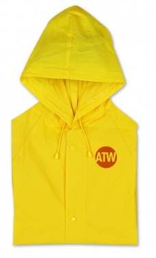 Logo trade corporate gift photo of: PVC raincoat with hood