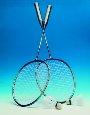 Logo trade promotional products image of: 2 player badminton set