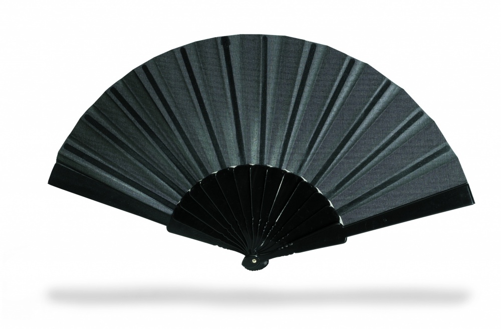 Logo trade promotional item photo of: Manual hand fan