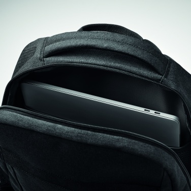 Logo trade corporate gifts picture of: 600D RPET laptop backpack