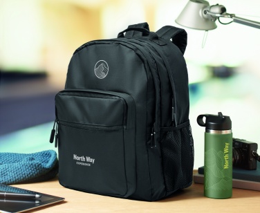 Logotrade promotional giveaways photo of: 300D RPET laptop backpack