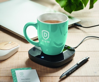 Logo trade business gift photo of: Mug warmer in ABS