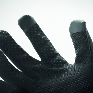 Logo trade promotional items image of: Tactile sport gloves