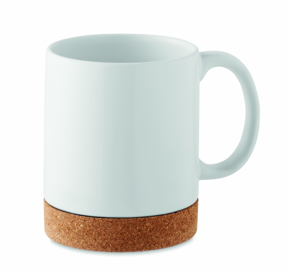 Logotrade promotional gift picture of: Sublimation ceramic cork mug
