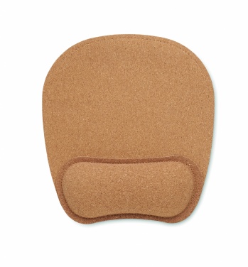 Logotrade promotional giveaway image of: Ergonomic cork mouse mat