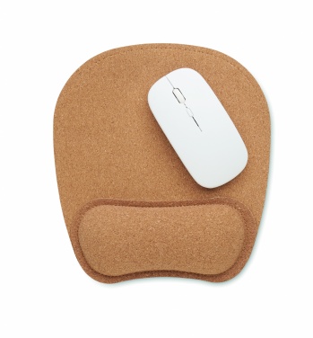 Logotrade business gifts photo of: Ergonomic cork mouse mat