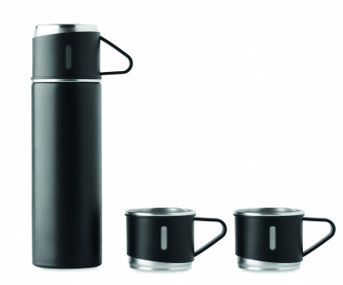 Logo trade advertising products image of: Double wall bottle and cup set