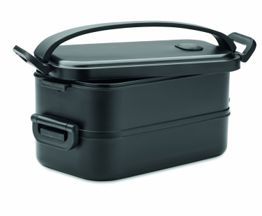 Logo trade promotional items picture of: Lunch box in recycled PP