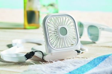 Logo trade business gift photo of: Portable foldable or desk fan