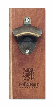 Logotrade promotional giveaway picture of: Wall mounted bottle opener