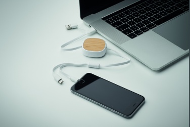 Logotrade corporate gifts photo of: Retractable charging USB cable