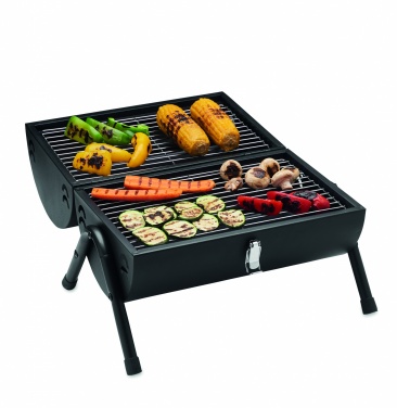 Logo trade advertising product photo of: Portable barbecue with chimney