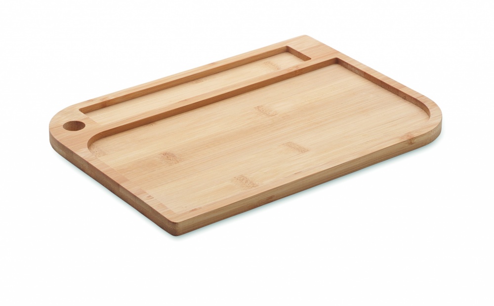 Logotrade promotional products photo of: Meal plate in bamboo